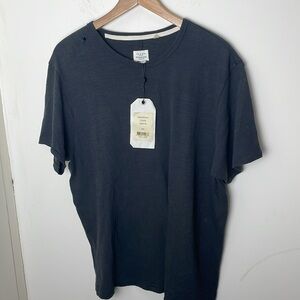 rag & bone Classic Flame Tee Black Size XXL NWT FLAW